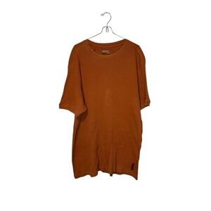 Ferruche Mens T-Shirt Vintage Y2K Streetwear Crew Neck Loose Fit Short Sleeve XL